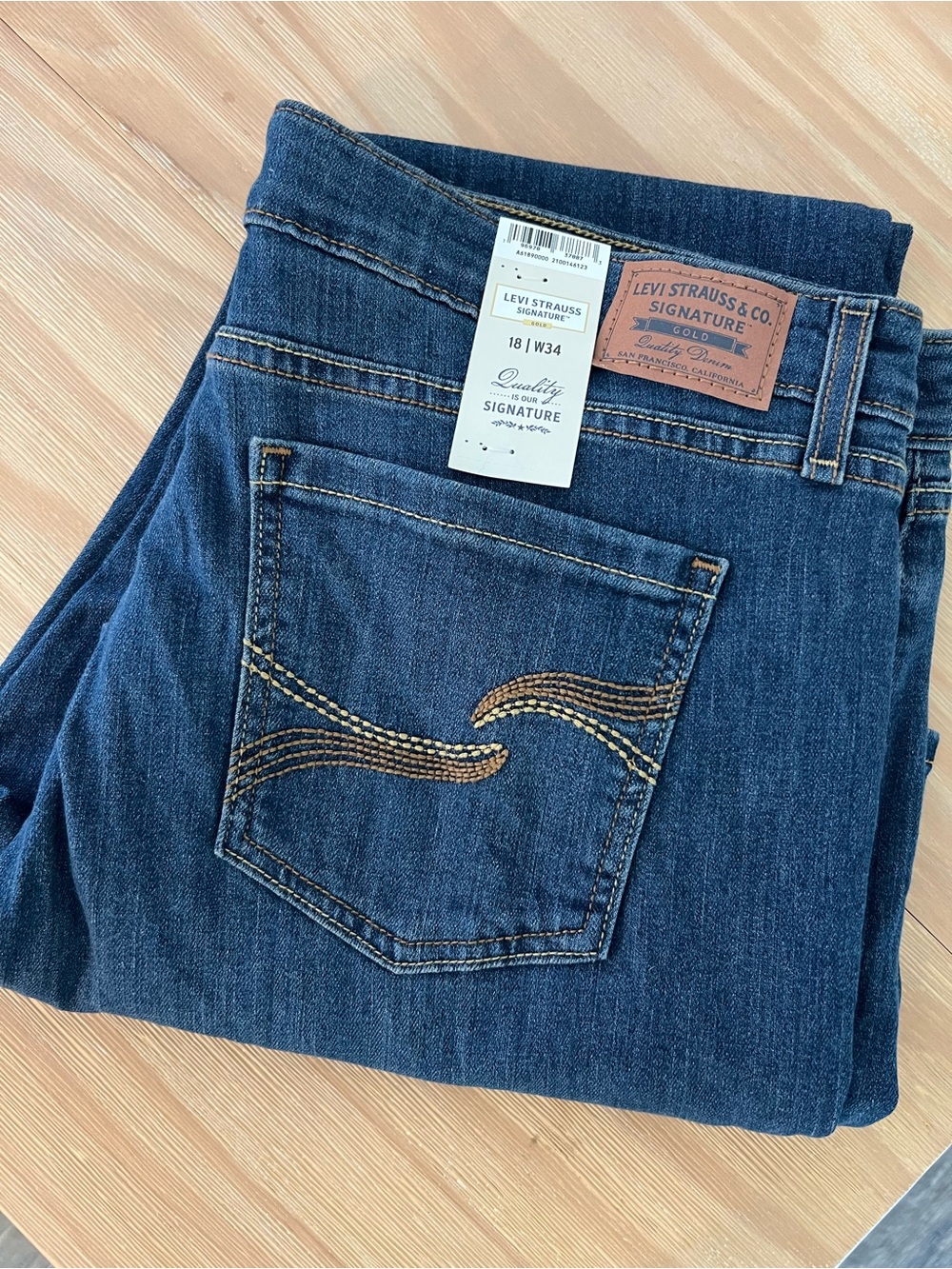 Levi's Dark Blue True Boot Denim Jeans